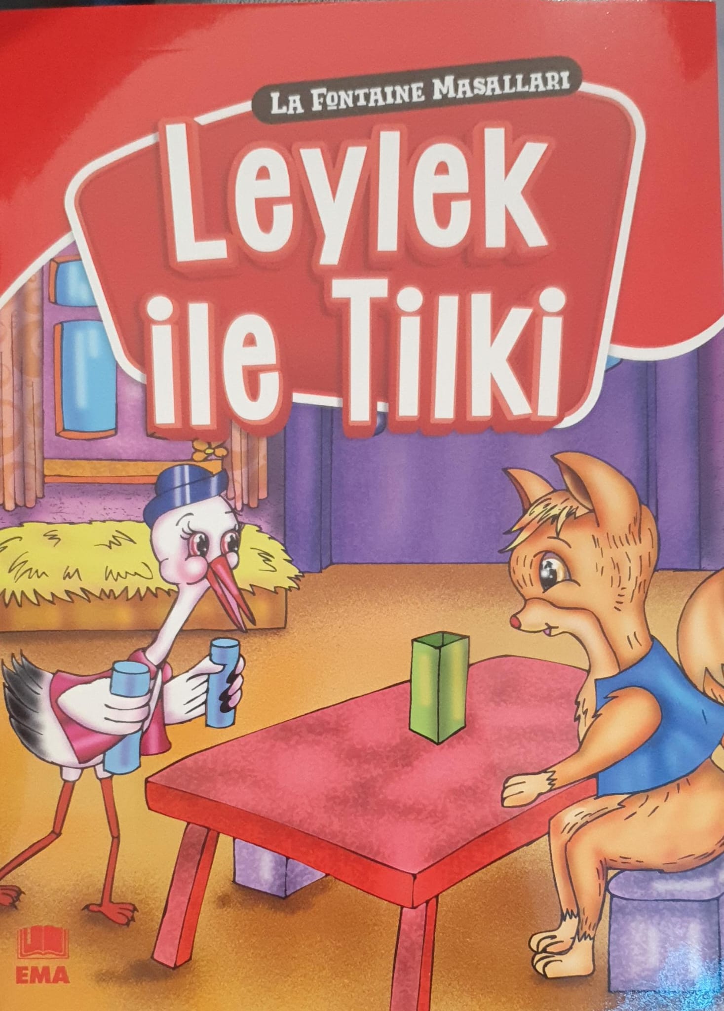 Leylek İle Tilki Hikaye Kitabı